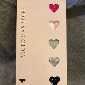Victoria’s Secret 5-Pack Seamless Hiphugger Panties - New In Box- Size Small